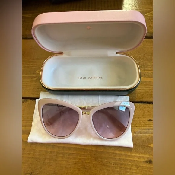 Kate Spade pink Sunglasses - Picture 2 of 4
